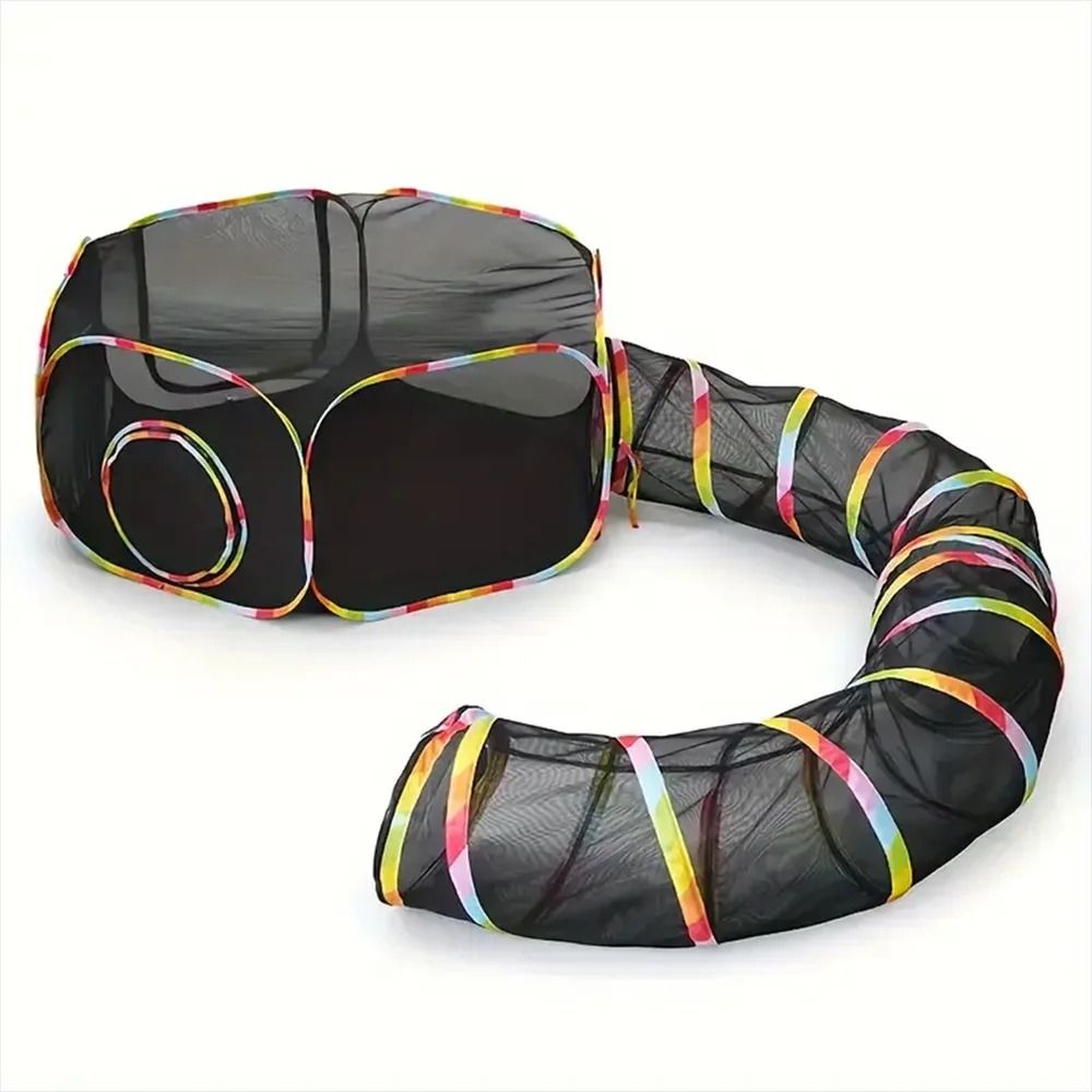 Outdoor Cat Playground And Portable Tunnel Set 7