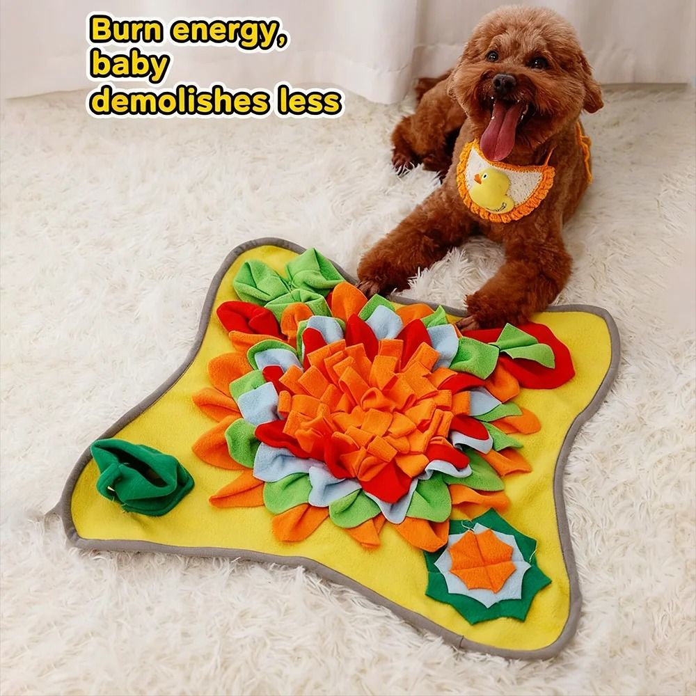 Interactive Dog Snuffle Mat And Puzzle Feeder 1