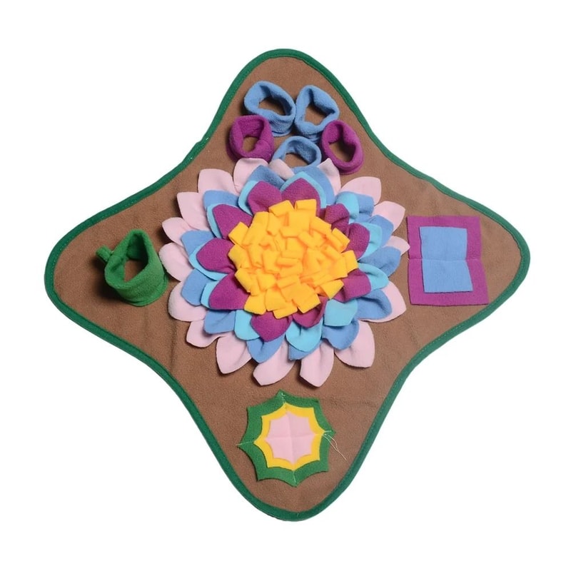 Interactive Dog Snuffle Mat And Puzzle Feeder 7