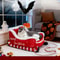 Christmas Sleigh Festive Plush Pet Bed 1