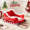 Christmas Sleigh Festive Plush Pet Bed 3