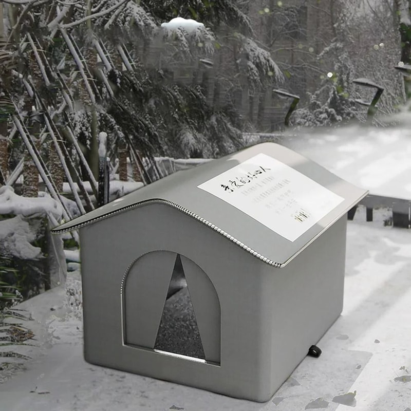 Fully Insulated Shelter For Stray And Feral Cats 4
