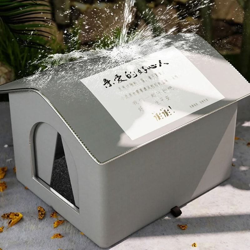 Fully Insulated Shelter For Stray And Feral Cats 5