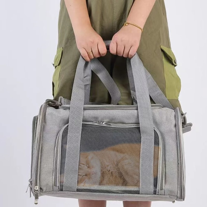 Foldable Waterproof Travel Pet Carrier 0