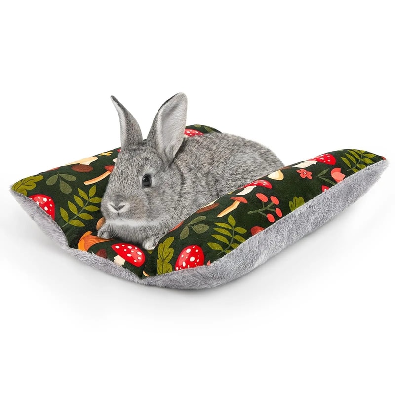 Thickened Soft DoubleSided Bunny Bed Mat 1