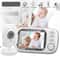 Wireless Video Baby Monitor With Night Vision And Temperature Monitoring 0