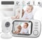 Wireless Video Baby Monitor With Night Vision And Temperature Monitoring 0