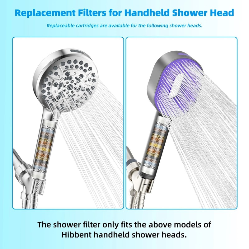 HighPressure 3Spray Combo Shower Head With Handheld 5