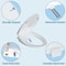 Elongated Bidet Toilet Seat With SlowClose Technology 2