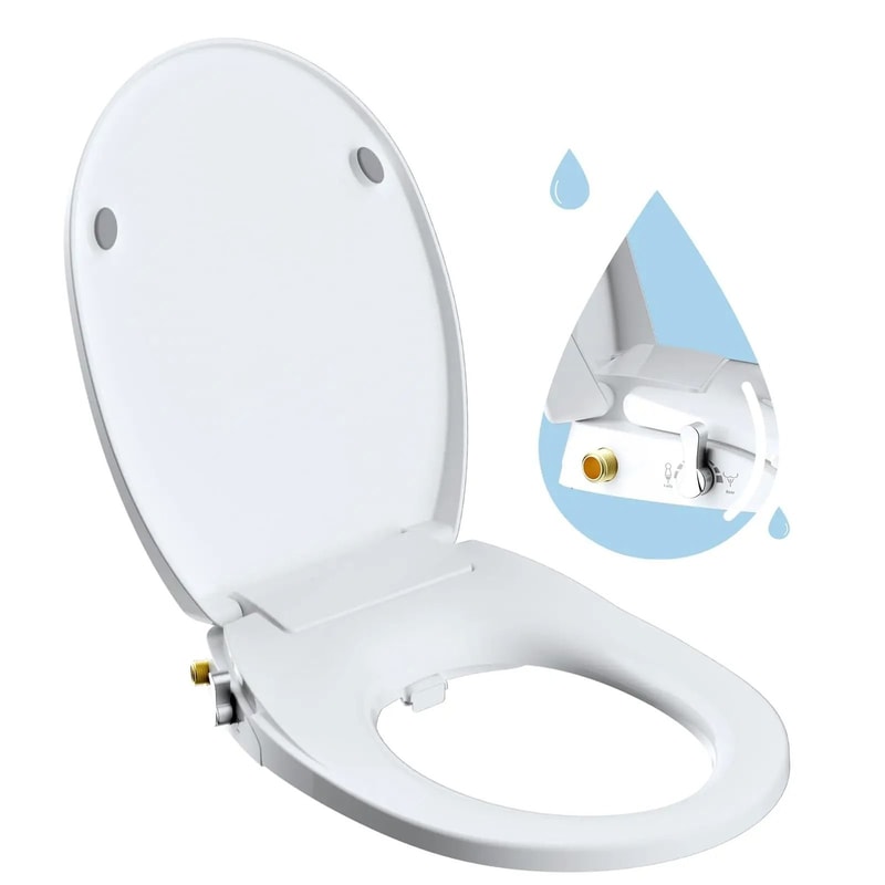 Elongated Bidet Toilet Seat With SlowClose Technology 8