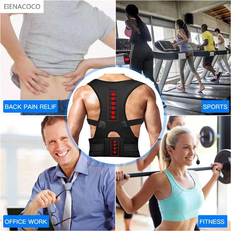 Adjustable Back And Waist Posture Corrector Brace 4