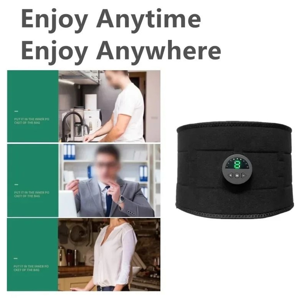 Electric EMS Abdominal Toning Belt And Muscle Stimulator 5