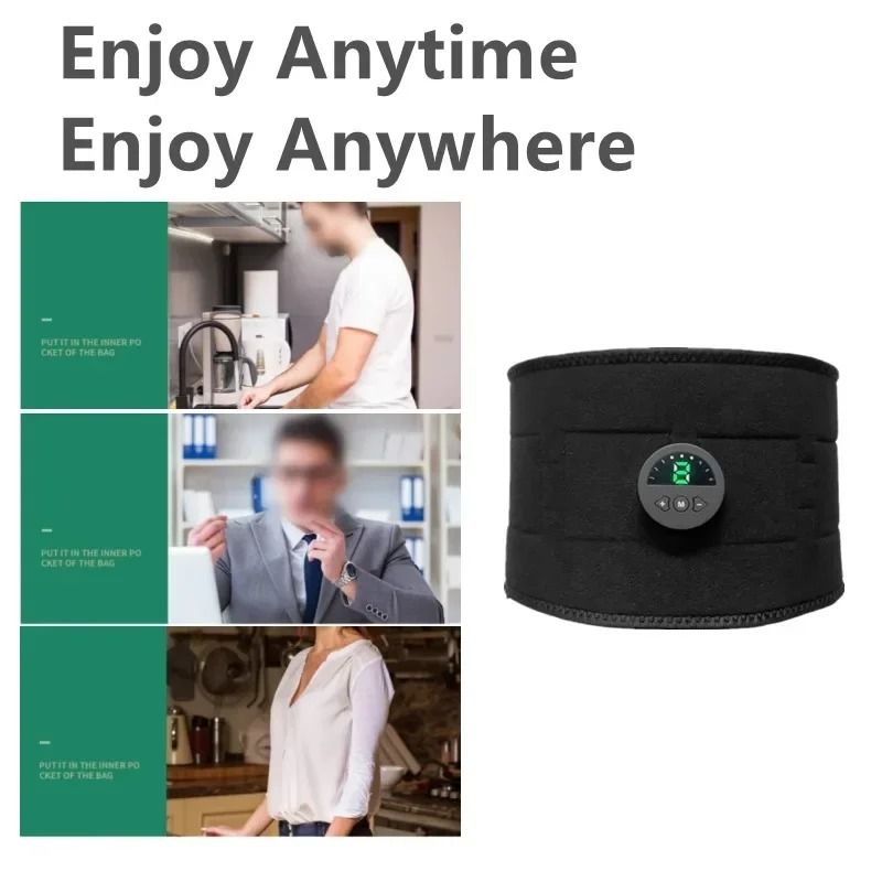 Electric EMS Abdominal Toning Belt And Muscle Stimulator 5