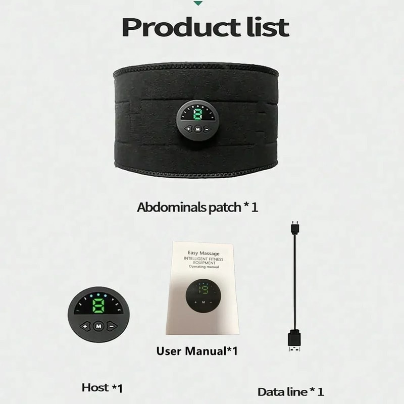 Electric EMS Abdominal Toning Belt And Muscle Stimulator 6