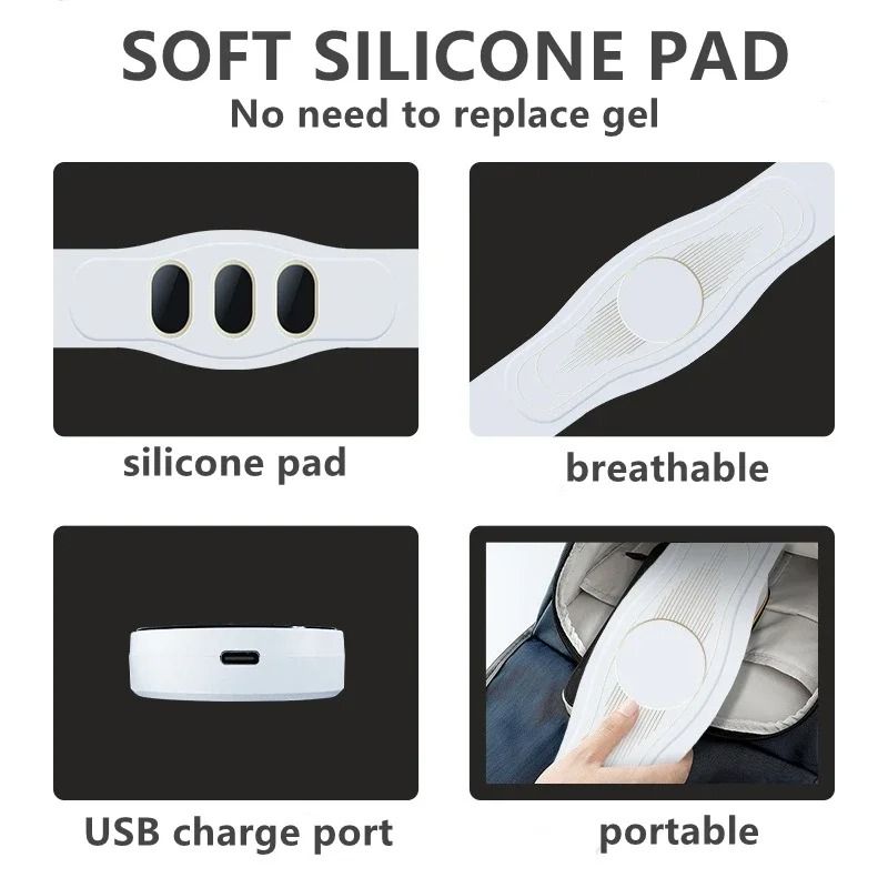 Portable Multifunctional Pulse Massage Warm Palace Belt 2