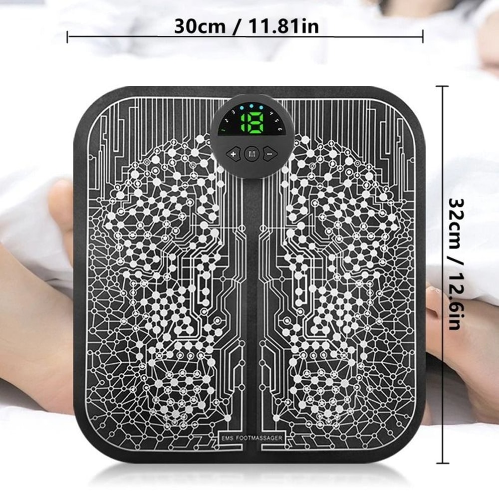 Rechargeable EMS Foot Massager Pad For Muscle Relaxation 3