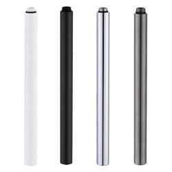 stainless steel shower head extension pipe for extra height