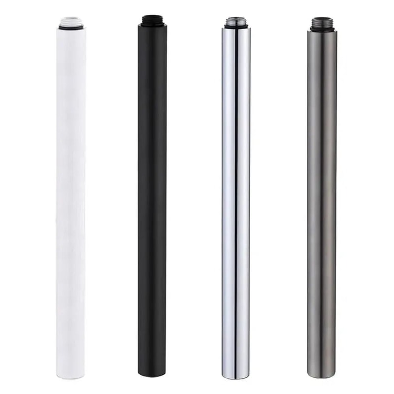 Stainless Steel Shower Head Extension Pipe For Extra Height 0