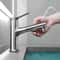 Modern Pull Out Bathroom Sink Faucet With Dual Mode Sprayer 0