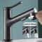 Modern Pull Out Bathroom Sink Faucet With Dual Mode Sprayer 2