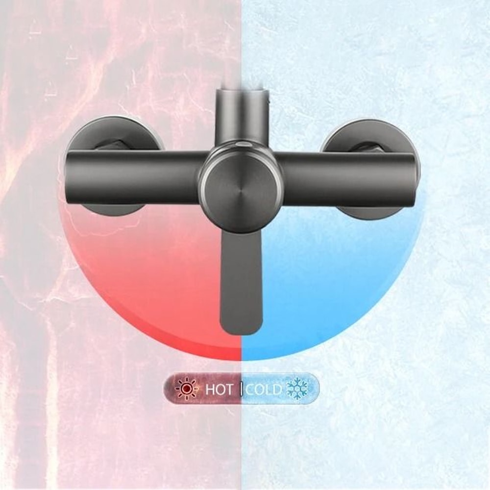 Stainless Steel 4 Mode Wall Mounted Kitchen Faucet 3