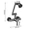 Stainless Steel 4 Mode Wall Mounted Kitchen Faucet 6