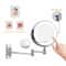 Double Sided Wall Mounted Magnifying Makeup Mirror 1