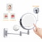 Double Sided Wall Mounted Magnifying Makeup Mirror 1