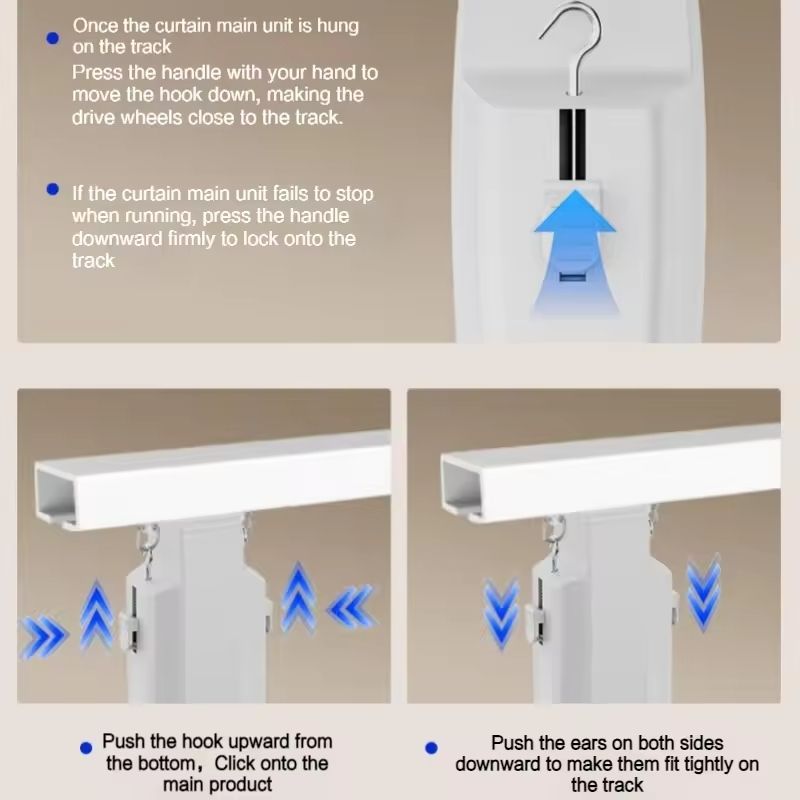 Smart Electric Curtain Robot And Automatic Opener 2