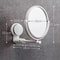 Double Sided Wall Mounted Makeup Mirror With Suction Arm 5