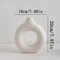 Nordic Minimalist Donut Vase For Modern Home Decor 9