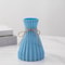 Modern Origami Style Plastic Pleated Flower Vase 11