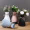 Modern Origami Style Plastic Pleated Flower Vase 2