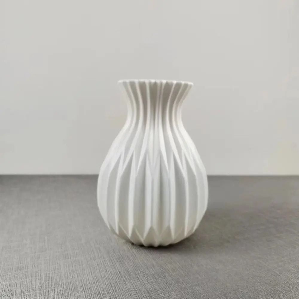 Nordic Minimalist Geometric Plastic Flower Vase 6