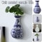 Antique Blue And White Porcelain Wall Hanging Vase 4