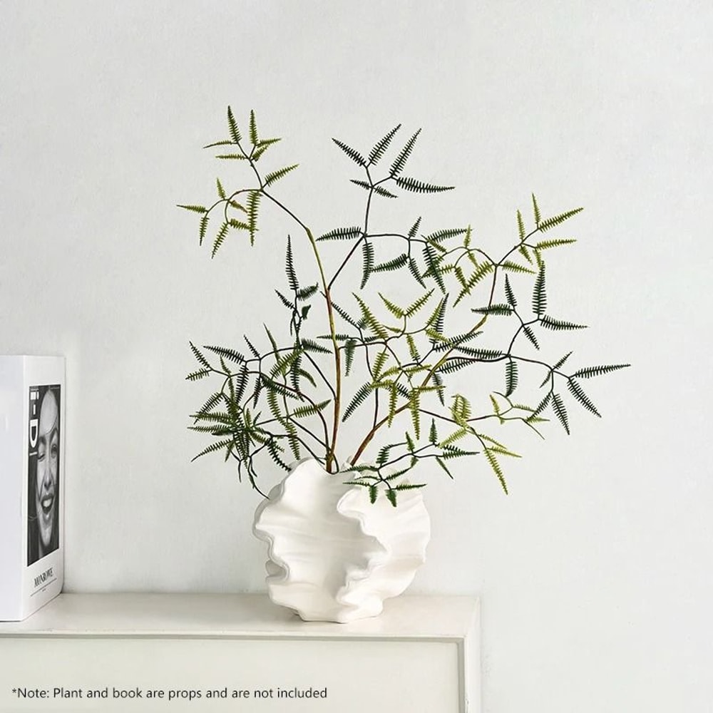 Nordic Minimalist Ceramic Coral Mirage Vase 2