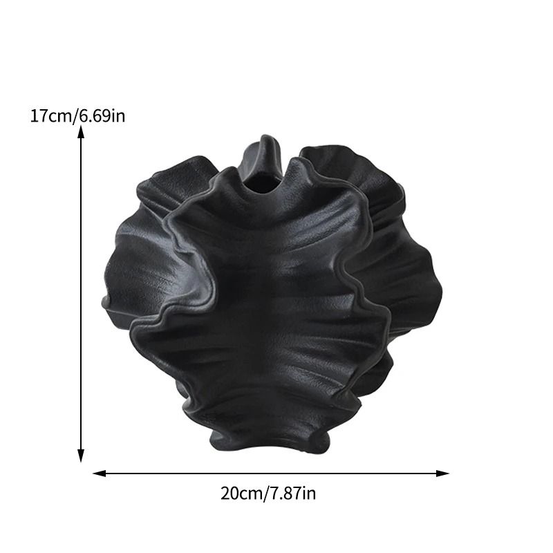 Nordic Minimalist Ceramic Coral Mirage Vase 7