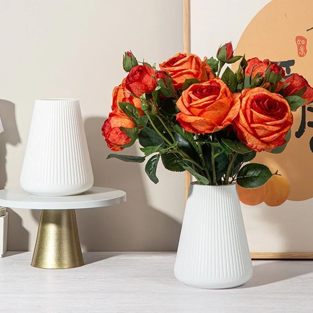 Elegant Nordic Plastic Flower Vase And Creative Home Decor 5