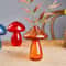 Colorful Mushroom Glass Hydroponic And Aromatherapy Vase 2
