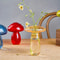 Colorful Mushroom Glass Hydroponic And Aromatherapy Vase 3