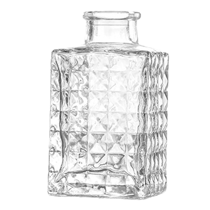 Vintage French Clear Glass Tabletop Flower Pitcher 18