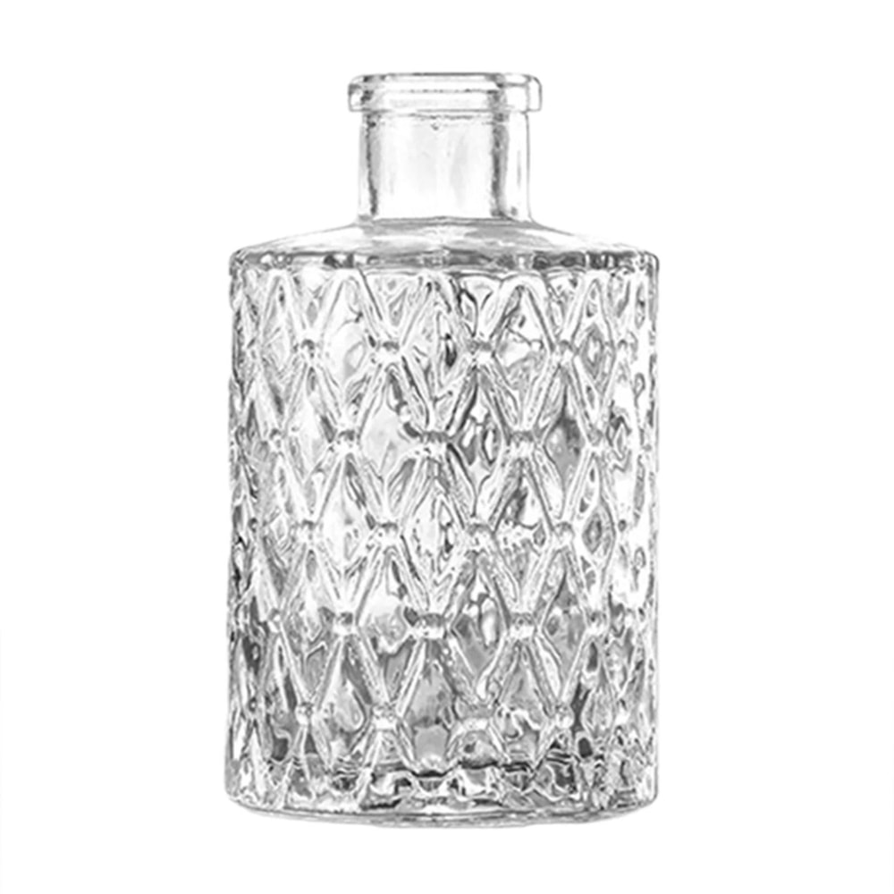 Vintage French Clear Glass Tabletop Flower Pitcher 7