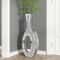 Contemporary Crushed Diamond Mirrored Floor Vase Collection 10