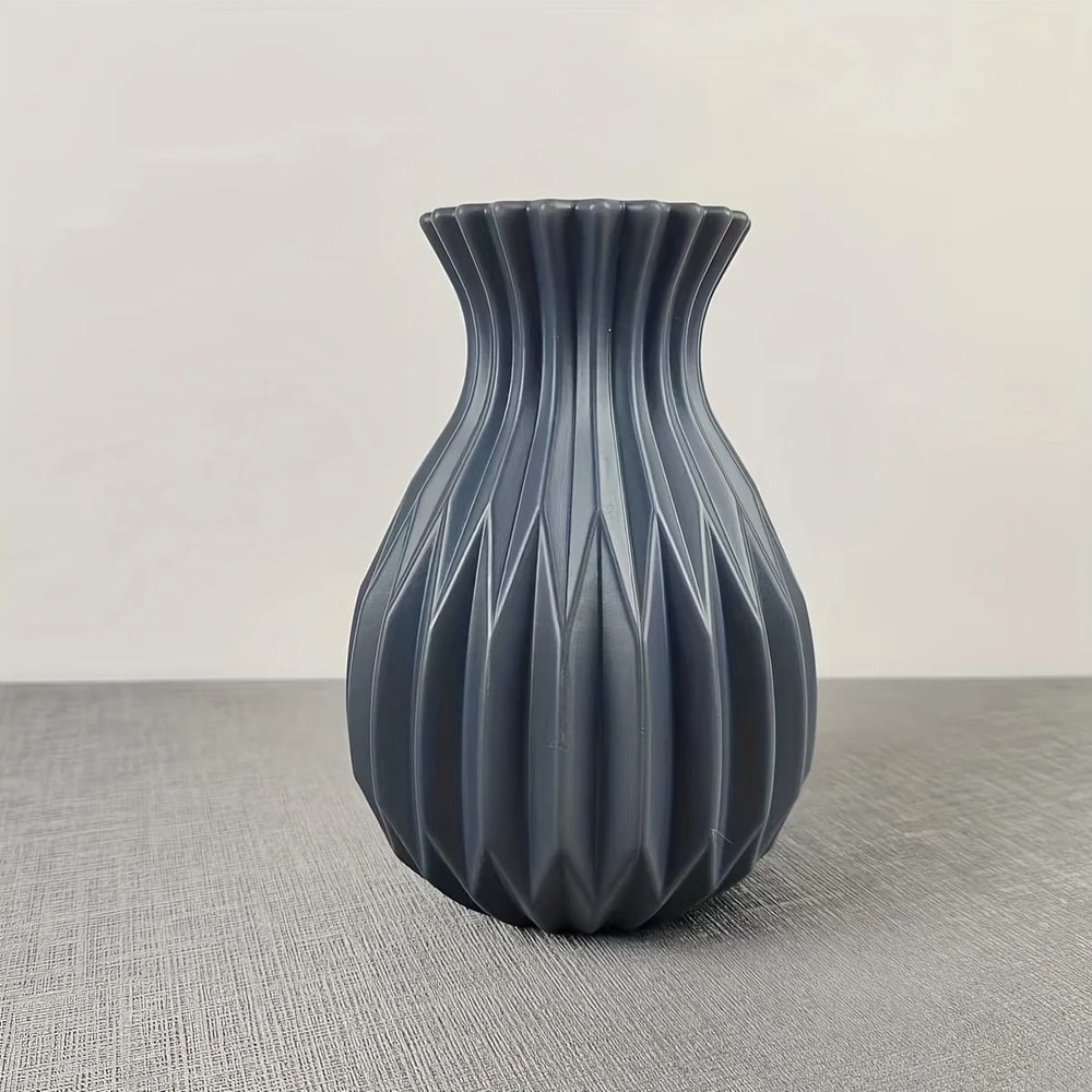 Modern Minimalist Imitation Ceramic Plastic Vase 9