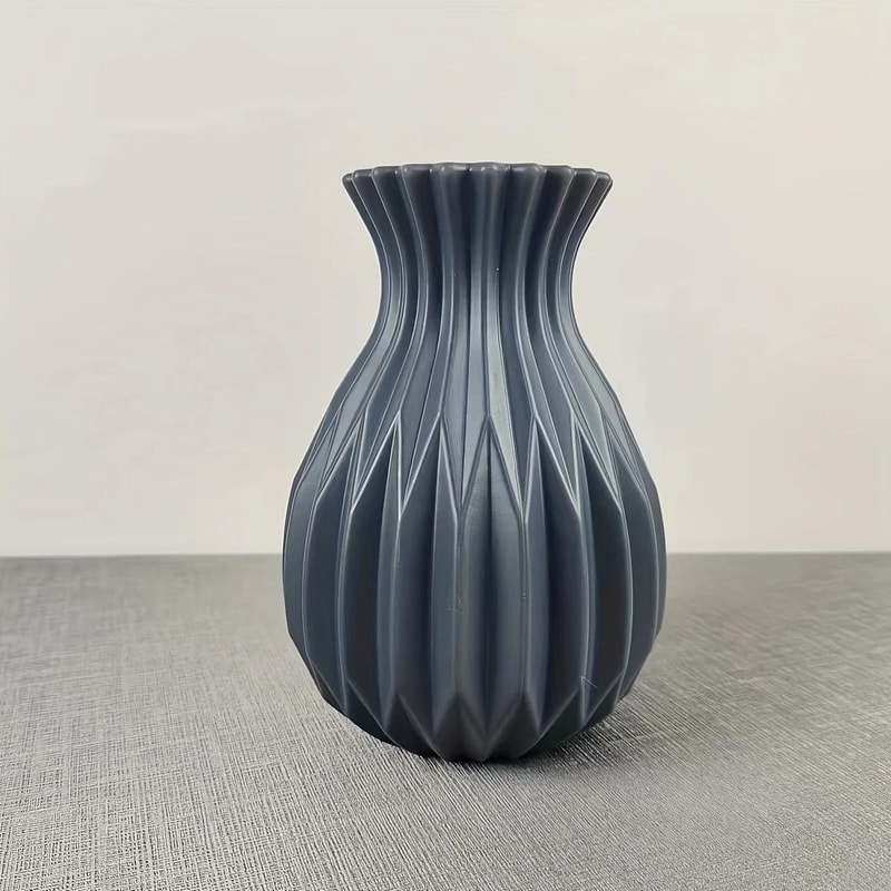 Modern Minimalist Imitation Ceramic Plastic Vase 9