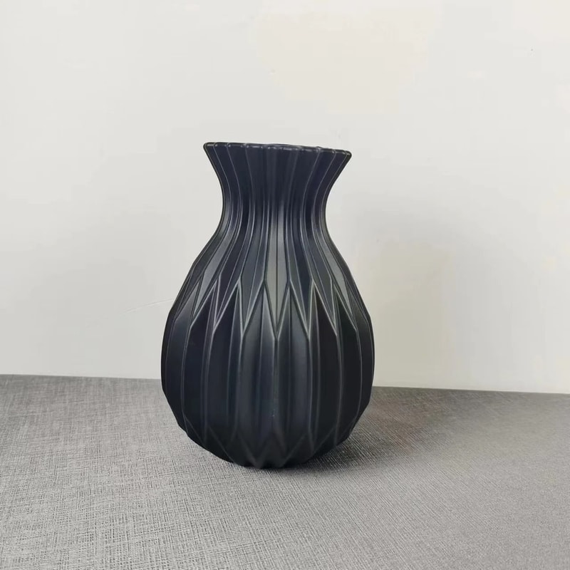 Modern Minimalist Imitation Ceramic Plastic Vase 8