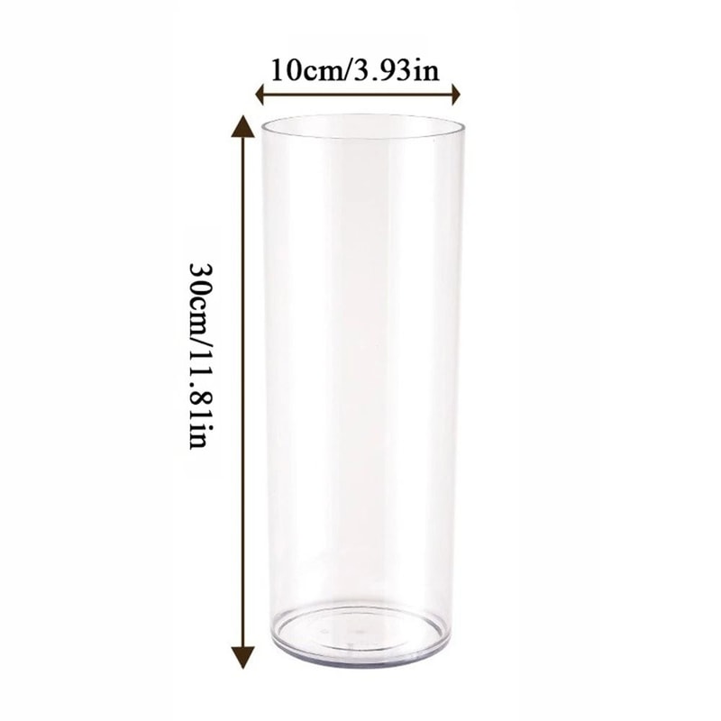 Acrylic Clear Flower Vase Collection 9
