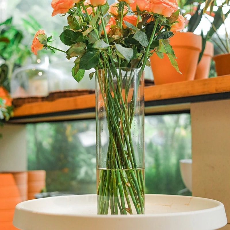 Acrylic Clear Flower Vase Collection 4