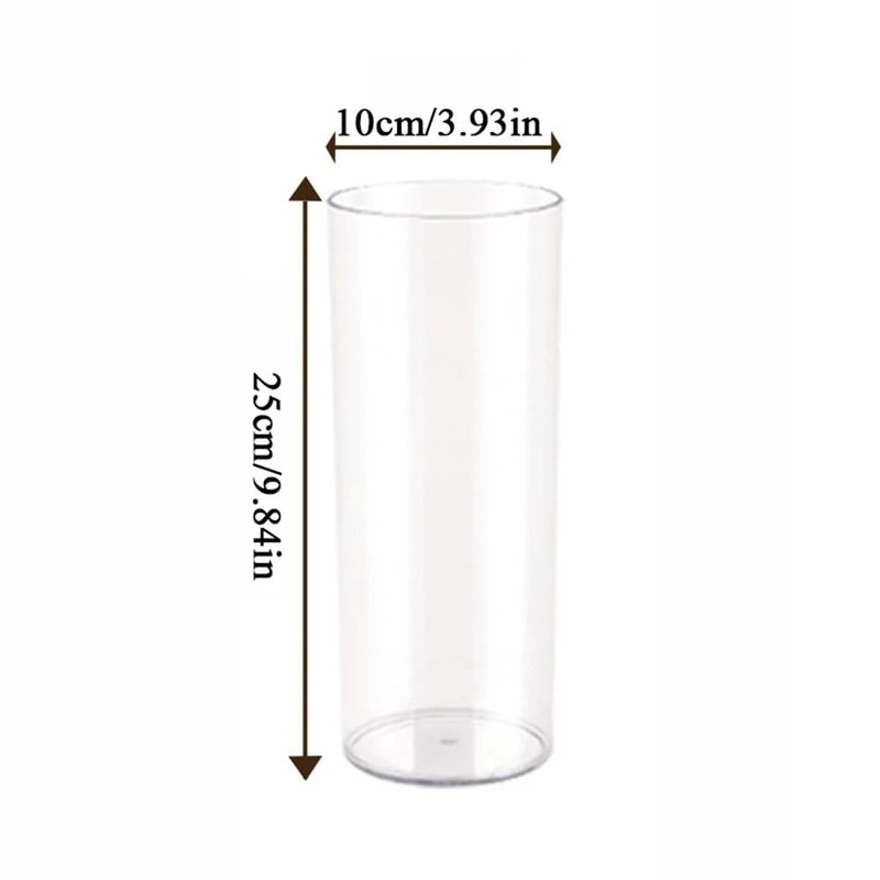 Acrylic Clear Flower Vase Collection 8
