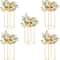Elegant Gold Wedding Flower Vase Stand Set 0